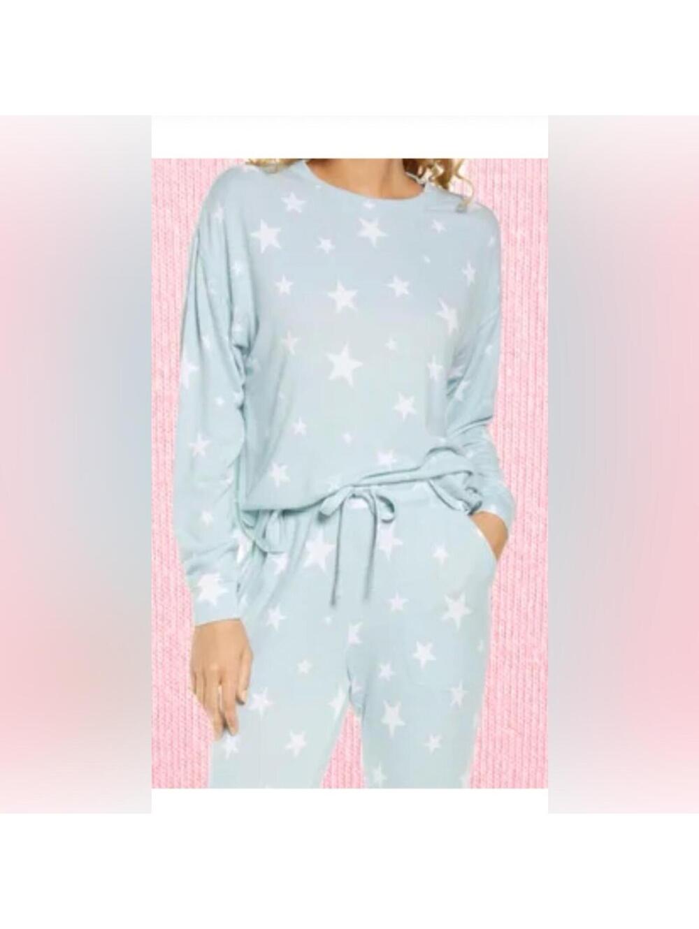 BP Nordstrom Star Pattern womens Pajama Set - size small